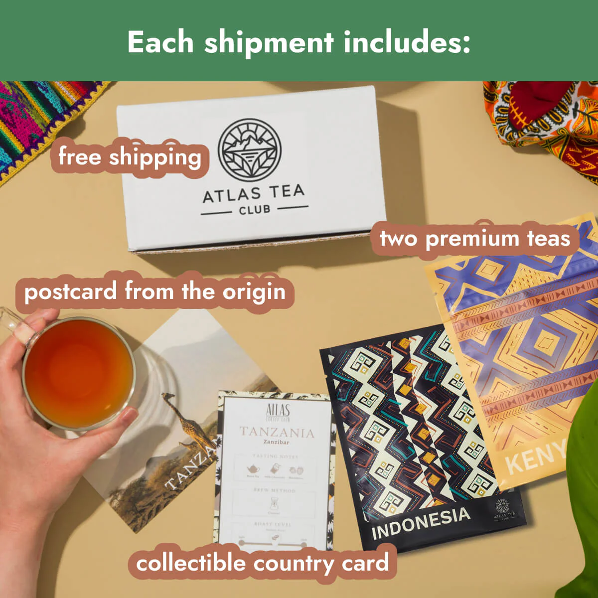12 Month Gift - Tea World Tour - Image 4